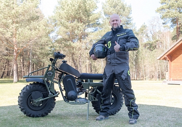 Видеоинтервью Романа Ситникова после тест-драйва ATV 2×2.